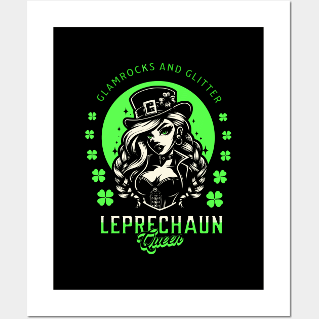 Leprechaun queen Wall Art by Graffik-Peeps